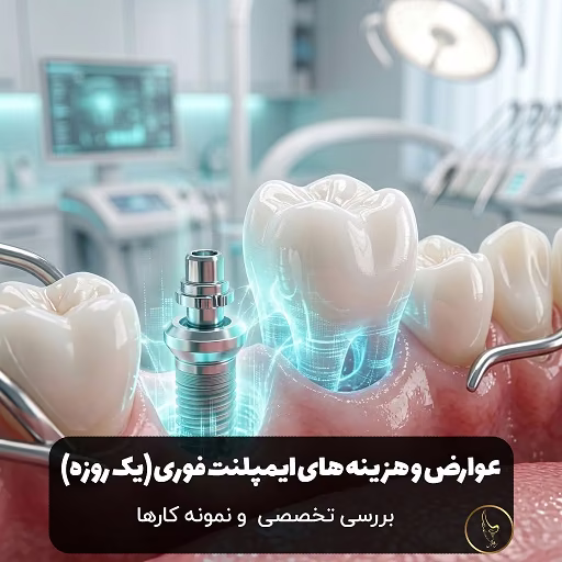 راهنمای جامع مراحل کاشت ایمپلنت فوری (یک‌ روزه) دندان در دندانپزشکی رهایش